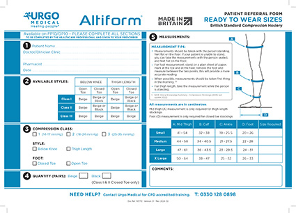 A thumbnail of the AltiMed AltiForm order form