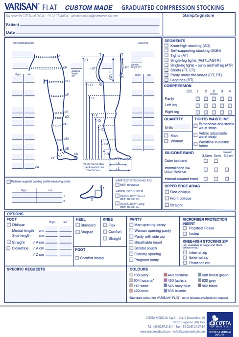A thumbnail of the Varisan Flat Lower Limb order form