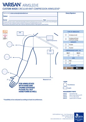 A thumbnail of the Varisan Top Arm Sleeve order form